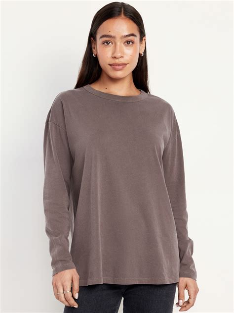 Women's Oversized Tunic Tops | Old Navy