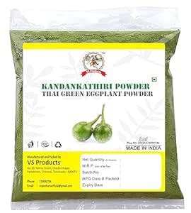 Buy VS Products Kandankathiri Powder, 150g, Yellow Fruit Night-Shade ...