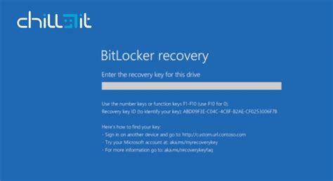 Image result for BitLocker Recovery Window