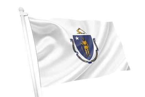 Massachusetts State Flag – Premium Quality, Made in Ireland – Flags ...