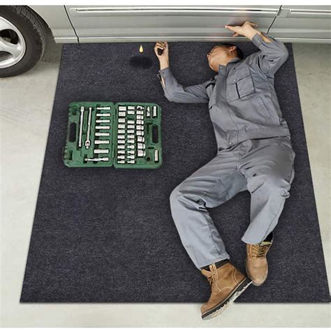 Costyle Car Repair Blanket Felt Fabric Garage Floor Oil Spill Mat ...