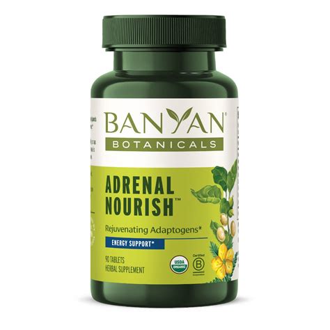 Adrenal Nourish | Organic Adrenal Supplements | Herbs for Adrenal ...
