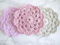 Image result for Square Coaster Crochet Pattern Free