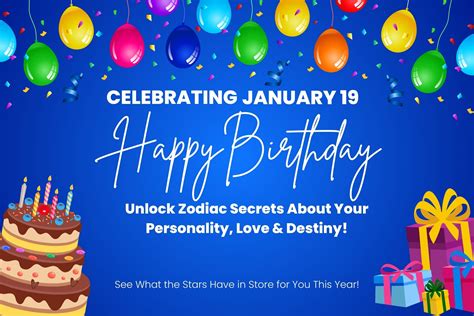 January 19 Birthday—Unlock the Secrets About Your Personality, Love ...