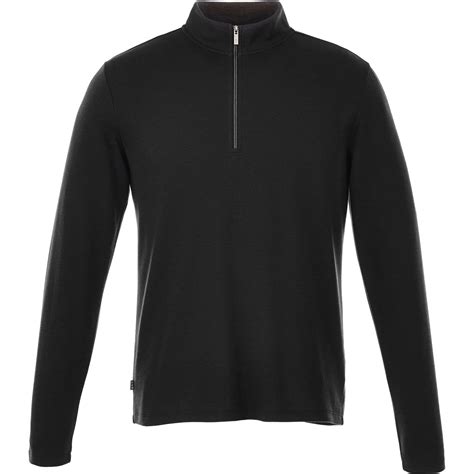 Promotional Stratton Knit Quarter Zip Jackets by TRIMARK (Men's)