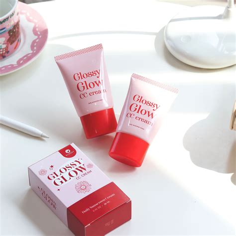 กันแดดกลอสซี่โกล์ว Glossy Glow กันแดดหน้าฉ่ำเงา CC กันแดดไม่อุดตัน กัน ...