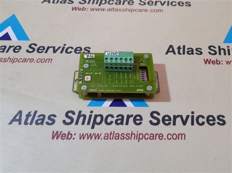 IPH MAS 2600/2P TANK LEVEL TRANSDUCER AMPLIFIER – Atlas Shipcare Services