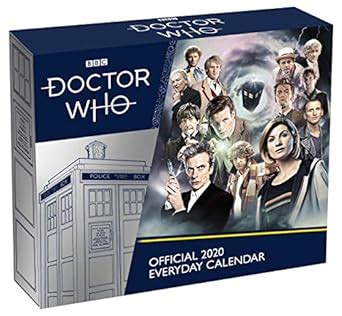 Buy Doctor Who 2020 Desk Block Calendar - Official Desk Block Format ...