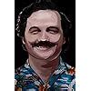 Postere Pablo Escobar Portrait Narcos Poster Fanart, Netflix Series ...