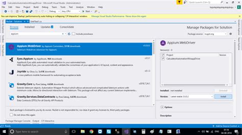 WinApp Driver Tutorial 的图像结果