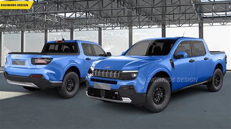 2024 Jeep Comanche Gets Virtually Revived as a Four-Door ‘XLT’ Compact Truck?! - autoevolution