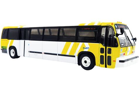 Buy Iconic Replicas 1999 TMC RTS Transit Bus #164 Downtown Dallas Dart ...