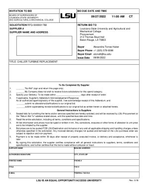 Fillable Online SOLICITATION RFQ-0000001768 Fax Email Print - pdfFiller