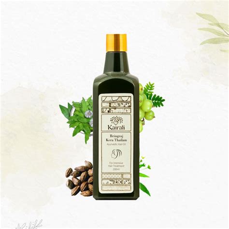 Bringraj Kera Thailam - Ayurvedic Hair Oil for Hair Growth & Scalp ...