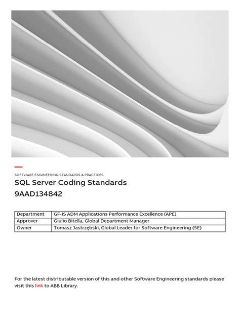 Image result for SQL Coding Standards