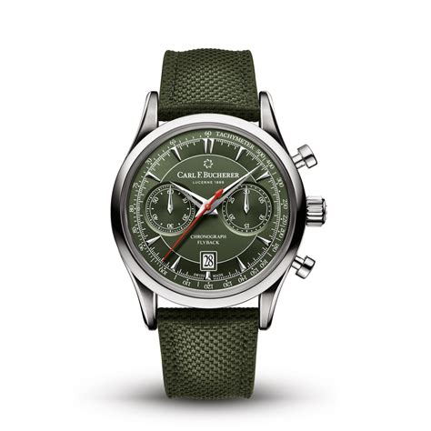 Carl F. Bucherer Manero Flyback Green 00.10919.08.93.98