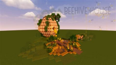Beehive House :) : r/Minecraft