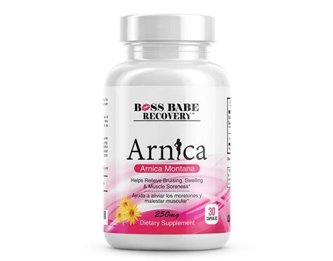 Boss Babe Recovery Arnica Montana Capsules (30 Count)- Buy Online in ...