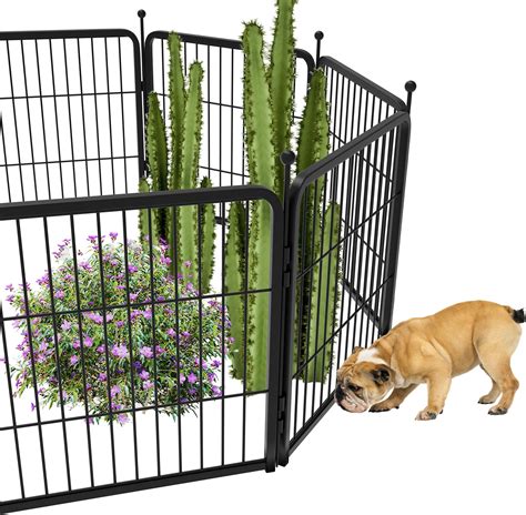 Amazon.com : FXW Decorative Garden Fence Panels, Dog Fence for The Yard ...