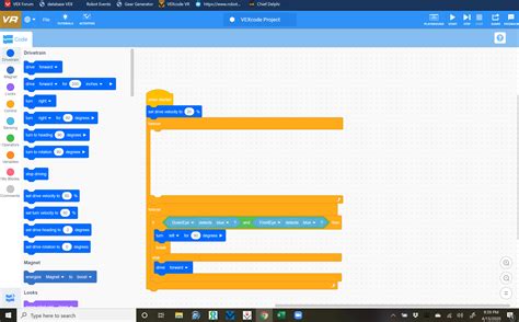Vexcode VR Robotic Vacuum 的图像结果