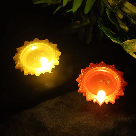 Water Sensor LED Diya Set (6 Pc)