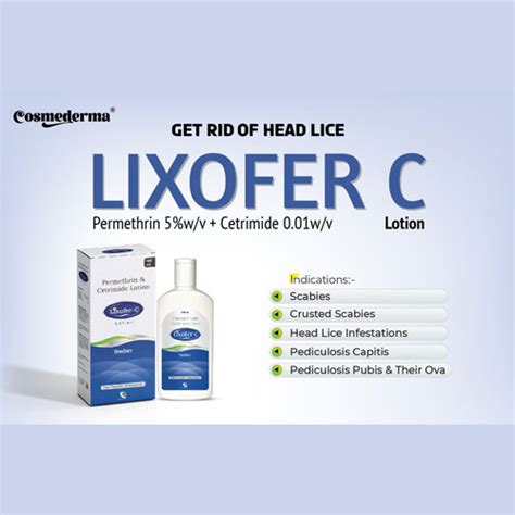 Permethrin + Cetrimide Lotion Servocare Lifesciences