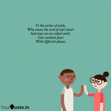 To the writer of voids, ... | Quotes & Writings by Anushka Bhargav ...