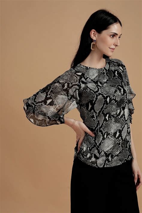 Buy Majestic Animal Print Top - Gipsy Online