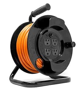 WEN PC5043R 50 ft. 14-Gauge Heavy-Duty SJTW Outdoor 14/3 Extension Cord ...