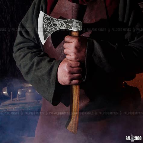 Axe - Custom Handmade Stainless Steel Viking Axe Gorgeous - Solid Wood ...