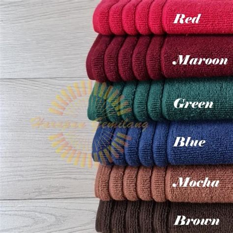 Promo KESET KAKI HANDUK HOTEL INVICTA 40x60 POLOS TEBAL SERAP AIR ...