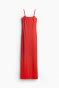 Ribbed bodycon dress - Red - Ladies | H&M IN