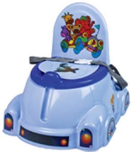 HK World Potty Seat With Removable Bowl & Closeable Cover (Blue) Potty ...