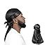 ForceWave 2 Pieces Silky Durag Pack for Men Women Waves，Premium Satin ...