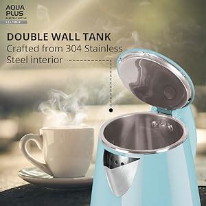 Havells Aqua Plus Electric Kettle 1.2 Litre, 1250 Watt | 304 Stainless ...