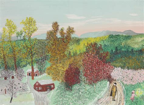ANNA MARY ROBERTSON 'GRANDMA' MOSES (1860-1961), Autumn | Christie's