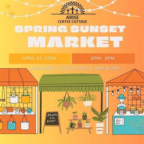 Spring Sunset Market! , 17059 Buffalo Road, Wendell, NC, 27 April 2024 ...