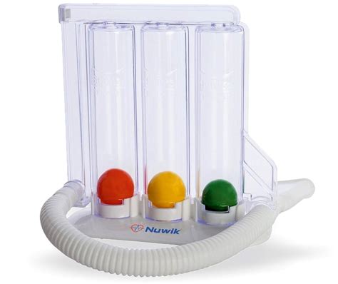 Buy Nuwik Premium Spirometer | Lung Exerciser | Washable, Hygienic ...