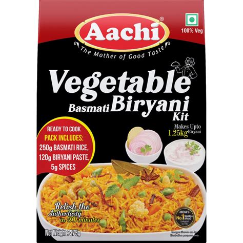 Aachi Vegetable Biryani Kit 365g
