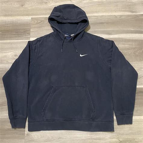 Nike Men's Navy Hoodie | Depop