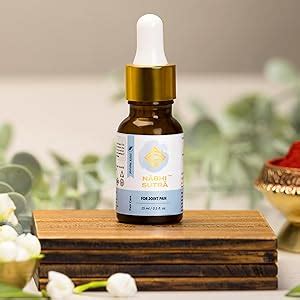Nabhi Sutra - Belly Button Oil for Joint Pain Relief (15ml) | Cold ...