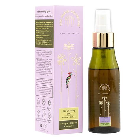 Buy THE EARTH COLLECTIVE Hair Vitalizer Spray for Regrowth Hair Men and ...