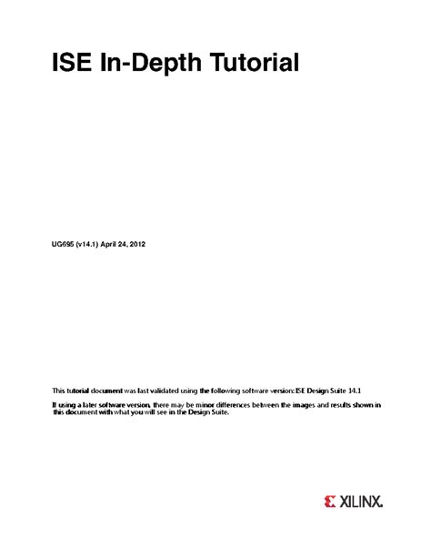 Image result for Latest Xilinx ISE Tutorial