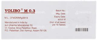 Volibo M 0.3 Tablet 10: Uses, Side Effects, Price & Substitutes