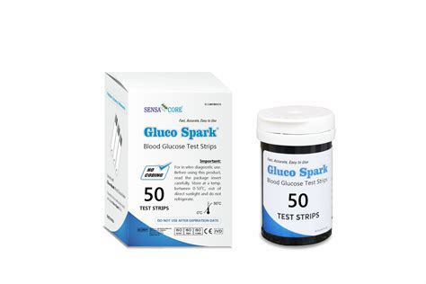 Gluco Spark Glucose Test Strips 50 – MedineedsIndia