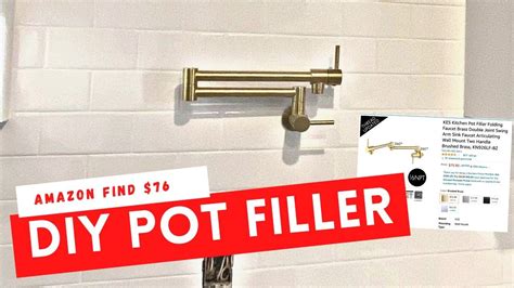 Adding Pot Filler Water Line | Pot Filler Plumbing for $50 | My Fixer ...