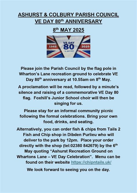 VE DAY 80TH ANNIVERSARY , Whartons Lane Recreation Ground, Totton, 8 ...