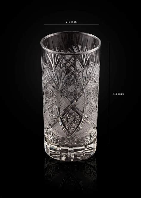 Hand Cut Whiskey Glass (Set of 2) WG-05 - Venetian Design - Shop ...
