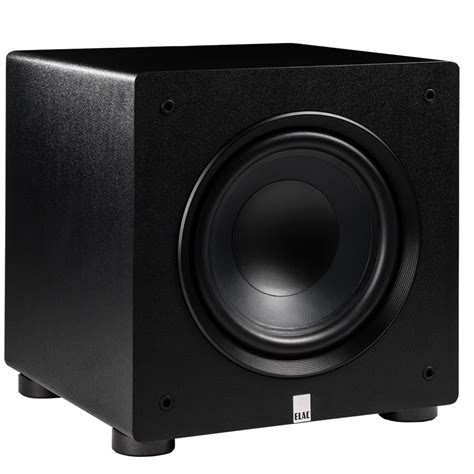 Elac VARRO PS250-BK - 10 Inch Powered Subwoofer