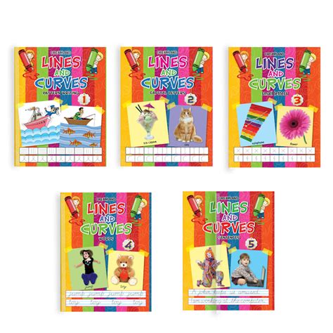 JoGenii | Lines and Curve - Pack (5 Titles) | Dreamland Publications